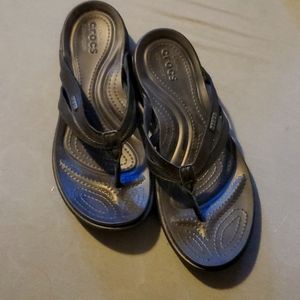 Crocs flip flops